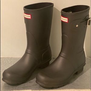 Mid Calf Hunter Rain Boots